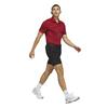 adidas Gents Ultimate365 Speed Stripe Polo Shirt Alumina Mel - Aurora Ruby